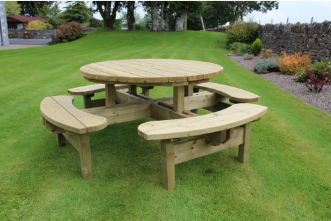 Round Picnic Table
