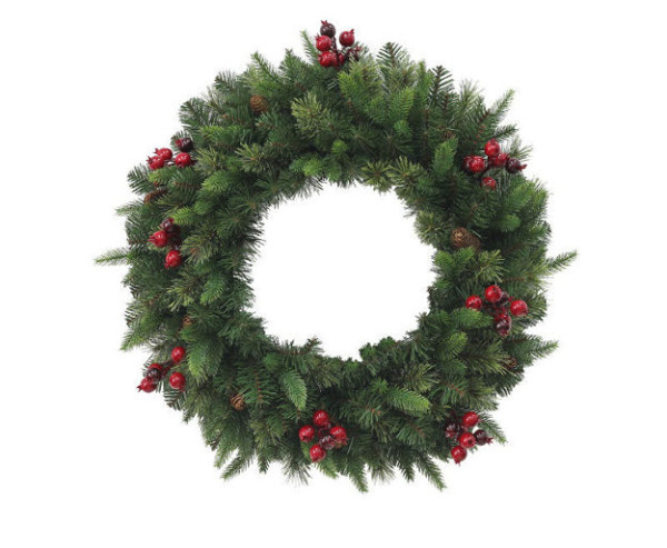 Rutland Pine Wreath - 60cm