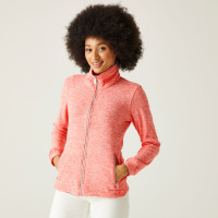 Regatta SS24 Women's Azaelia Full-Zip Fleece | Shell Pink Marl
