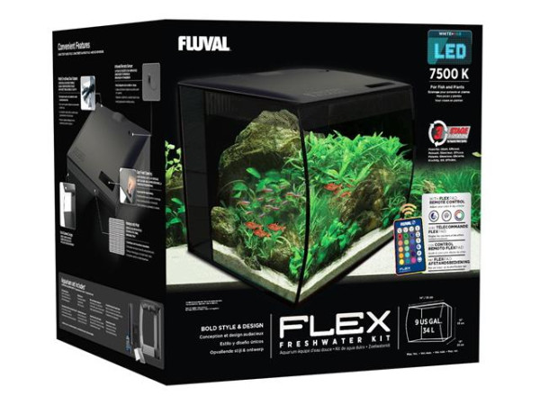 Fluval Flex Aquarium Kit - 34L