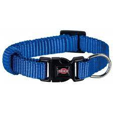Trixie Premium Blue Dog Collar