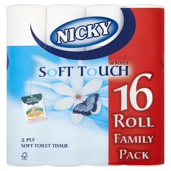 Nicky Soft Touch Toil Tissue 16 Roll