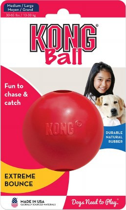 Kong Ball With Hole Medium/large