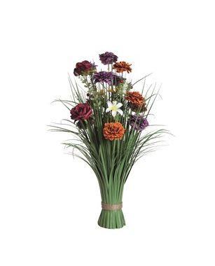Artificial Floral Bundle Carnation 70cm