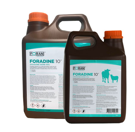 Forans Iodine Solution 10% 2.5L