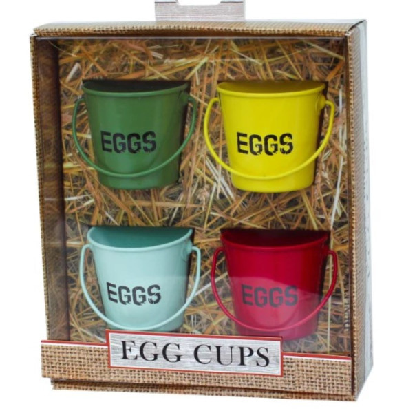Pastel Eggcups - Set of 4