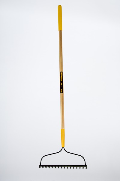 T/T Bow Rake 16 Tooth Wood Handle