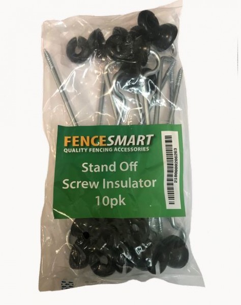 Fencesmart - Stand Off Screw Insulator 10PK