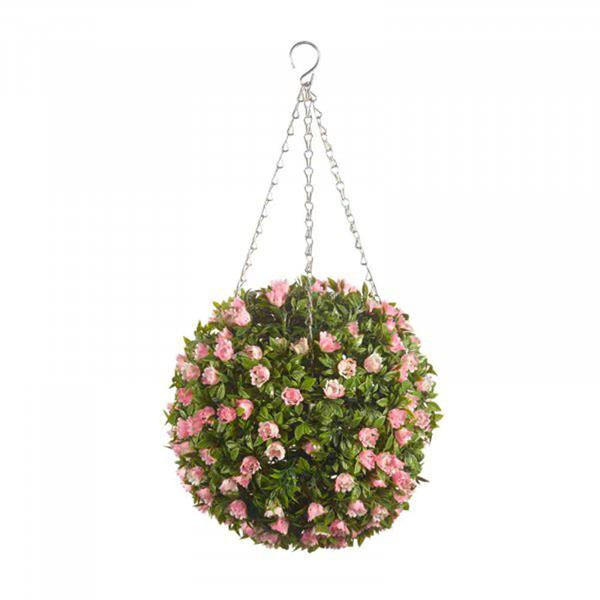 Topiary Pink Rose Ball 30 cm