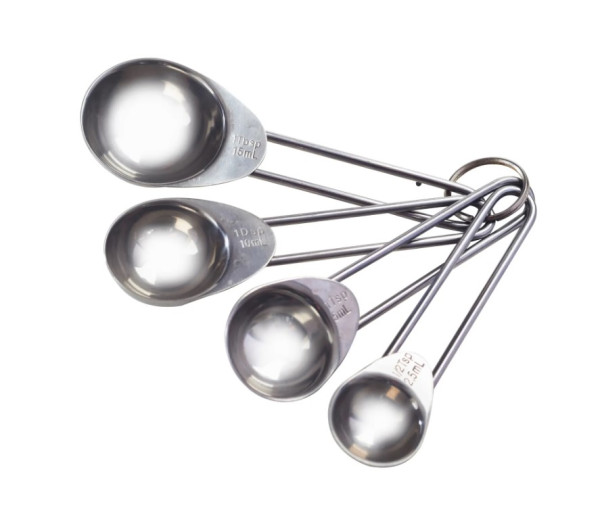 Mason Cash Set Of 4 Stainless Steel Measuring Spoons