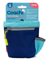 Coachi Dog Train & Treat Bag - Navy & Blue