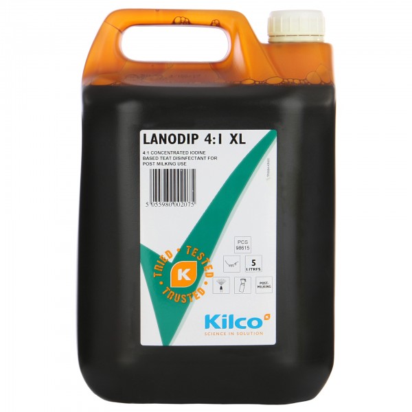 Kilco Lanodip 5L Iodine