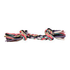 2 Knot Colour Rope Dog Toy