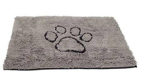 Dirty Dog Doormat Grey