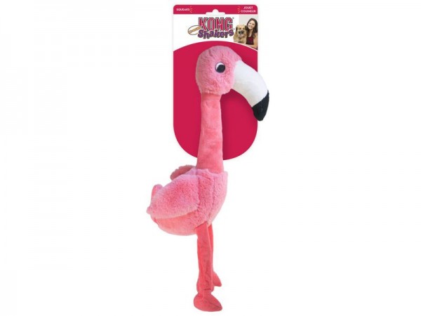 Kong Shaker Honker Flamingo Small Dog Toy
