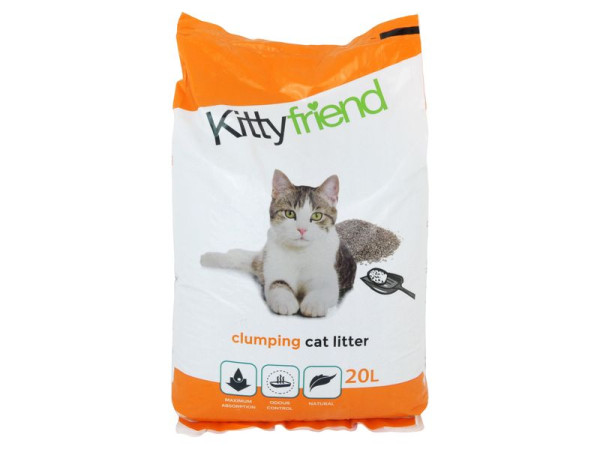 Kittyfriend Clumping Cat Litter 20l