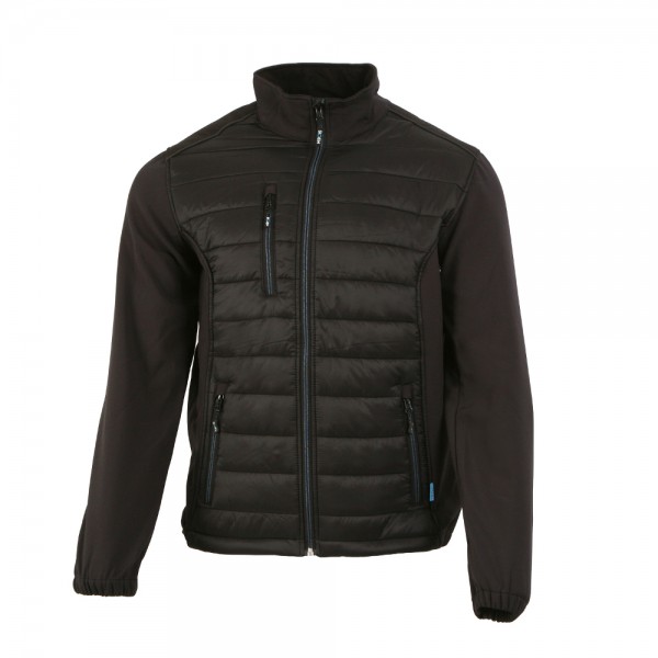 Crosby Quilted Softshell Jacket Black
