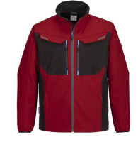 Portwest WX3 Softshell Jacket Red