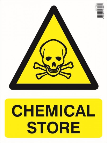 Chemical Store Farm Sign