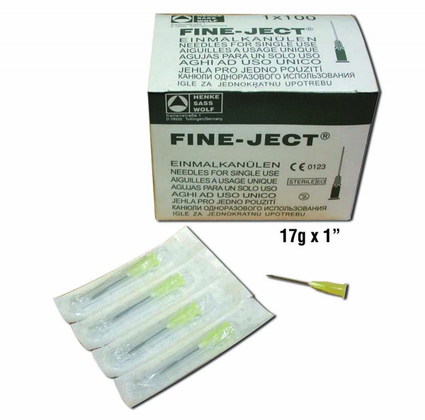 Disposable Needle 17G x 1"