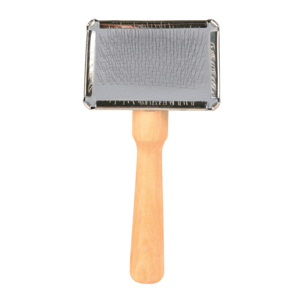 Soft Slicker Brush Small W Cleaner 13cm