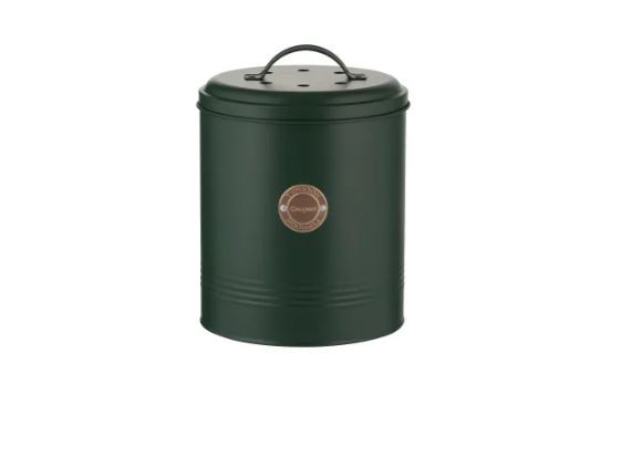 Typhoon Living Compost Caddy Green