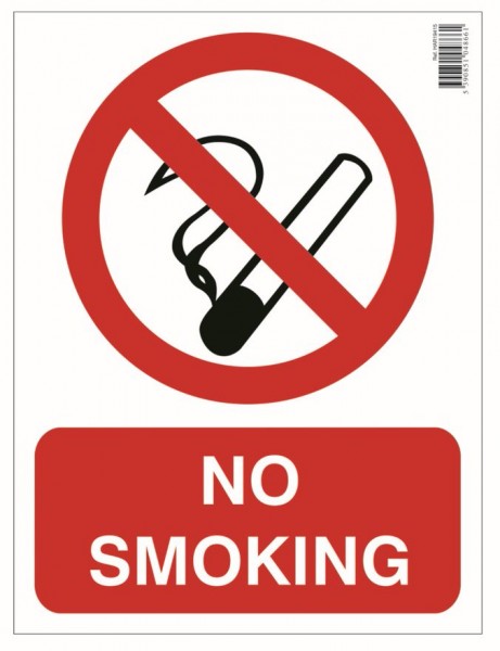 No Smoking Farm Sign