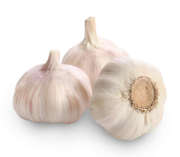 Garlic Macro 3 Bulbs