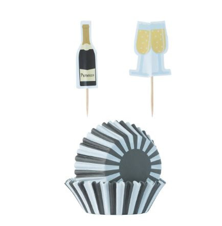 Mason Cash Prosecco Cases and Toppers 48 PC