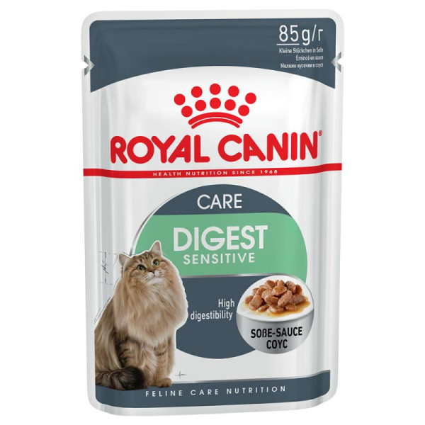 Royal Canin Digest Sensitive In Gravy 85g X 12 Pack