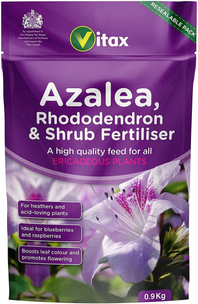 Vitax Azalea Rhododendron & Shrub Feed 0.9kg