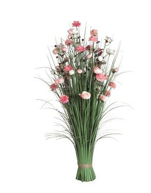 Artificial Floral Bundle Rose/peony 100cm