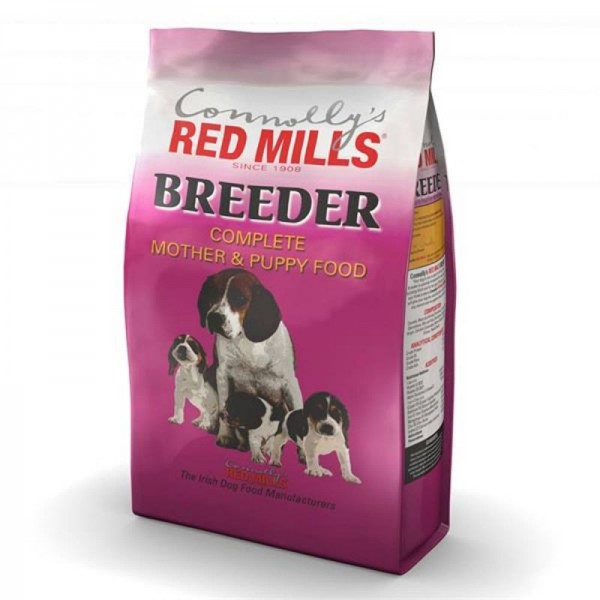 Red Mills Breeder Mother and Puppy Dog