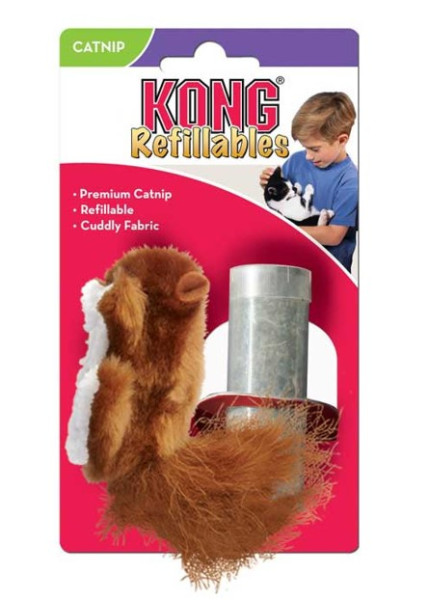 Kong Catnip Squirrel Cat Toy