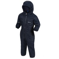 Regatta Kids' Splosh III Waterproof Puddle Suit Navy