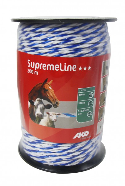 200mts 6mm Electric Fence Polyrope