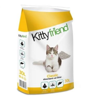 Kitty Friend Cat Litter Classic Original 30lt
