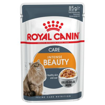Royal Canin Intense Beauty In Jelly 85g X 12 Pack