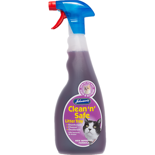 Johnsons Clean N Safe Litter Tray Cleaner - 500ml