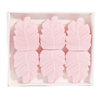 Butterflies & Daisies Box of 6 Leaf Shaped Wax Melts by Woodbridge