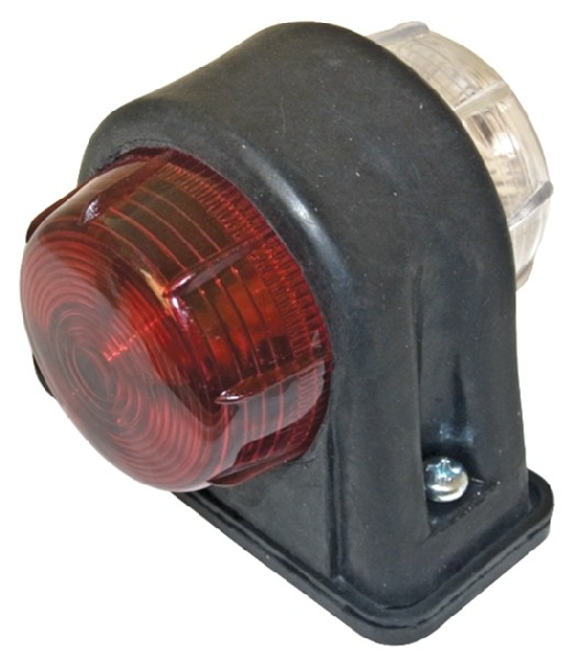LAMP-WING 12V (Red/Clear)