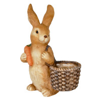 Rabbit With Carrots Ornament