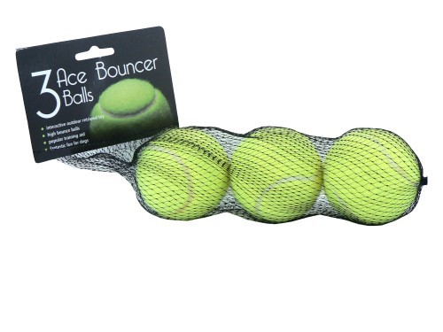 Ace Bounce Tennis Balls 3 pack