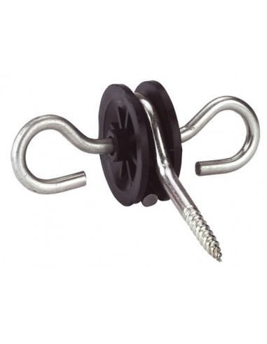 Gate Handle Insulator Anchor Double Loop - 10 Pack