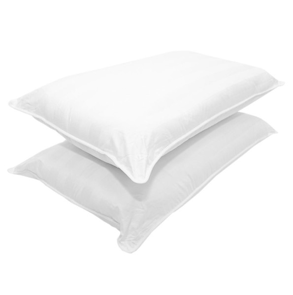 Bounce Back Polycotton Pillows Twin Pack