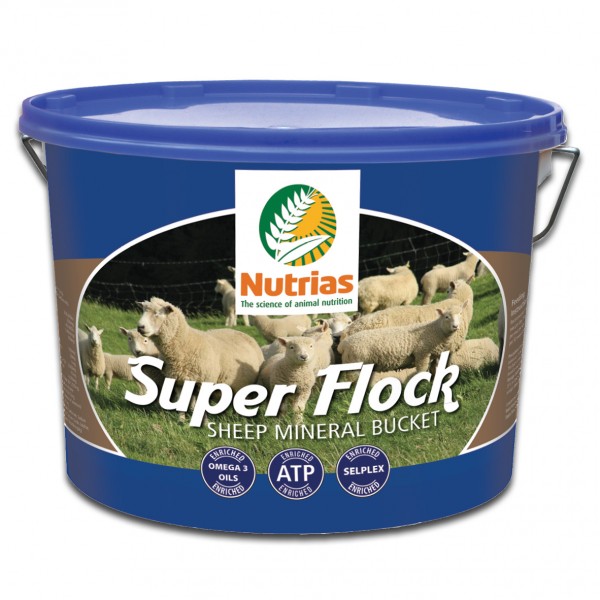 Nutrias Super Flock (18KG Bucket)