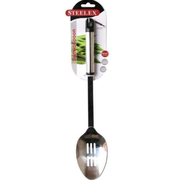Steelex Stainless Steel Slotted Spoon