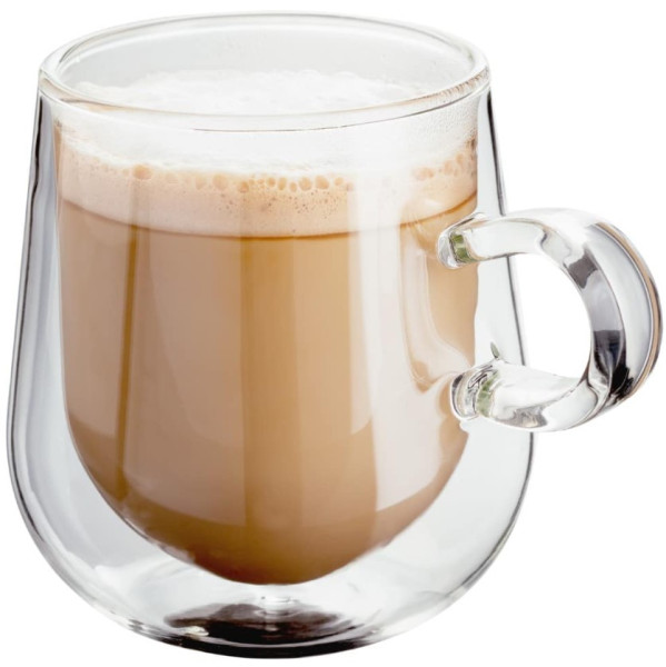 Judge Double Wall Set Of 2 Latte Glass 275ml