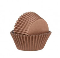 Mason Cash 40 Large Muffin Cases Brown