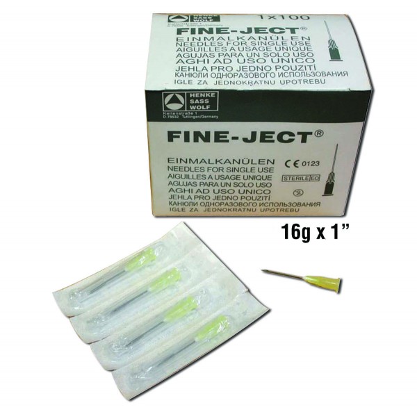 Disposable Needle 16G x 1"